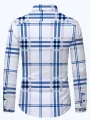FGKKS 2024 Outdoor Casual Shirt For Men Striped Fashion Slim Top High Quality Design Hot Street Wear Casual Shirt For Men. 