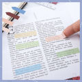 Index Tabs Flags for Annotating Books, Transparent Writable Book Markers Page Flags for Reading, Page Tabs for School Office. 
