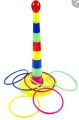Ring tower game . Educational toys for kids multicolor. 