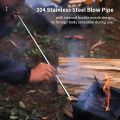 Outdoor Camping Blow Fire Tube Blowpipe Collapsible High Effective Tiny Beach Garden Tool Camping Equipment Blowing Fire Stick. 