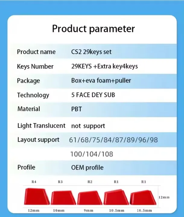 CS2%20KEYCAPS%20CSGO%2029%20KEYS%20OEM%20Profile%20GAME%20Keycaps%20for%20mechanical%20keyboard%20-%20Image%206