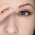 100PCS Eyelash Mascara Brushes Disposable Lash Crystal Eyelash Brush Makeup Kits for Eyelash Extensions and Eyebrow Brush. 