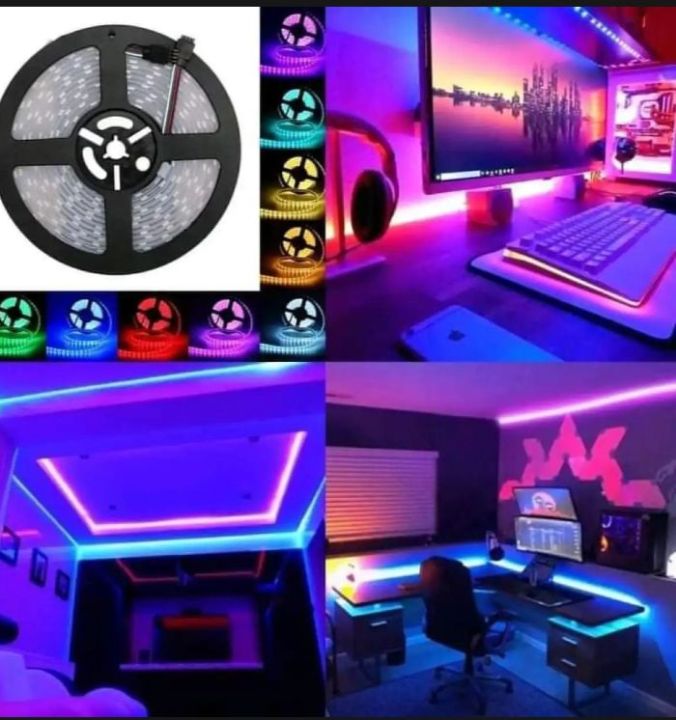 5 meter Rgb Remote Control Led Strip Light - Rgb Light