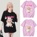 Labubu Pop Mart oversized shirt men and women fashion new style. 