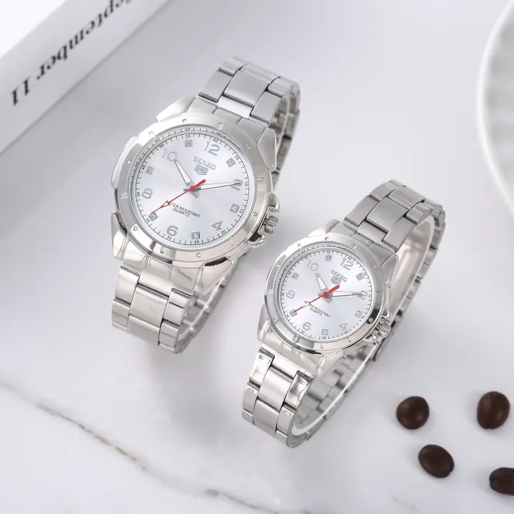 Senkq%20fashion%20stainless%20steel%20band%20quartz%20watch%20round%20waterproof%20wrist%20watch%20men%20and%20women%20LH-11%20-%20Image%202