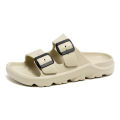 Men's One-Time Molding Comfortable Non-Slip Thick-Soled Wear-Resistant Home Fashion Beach Sandals.