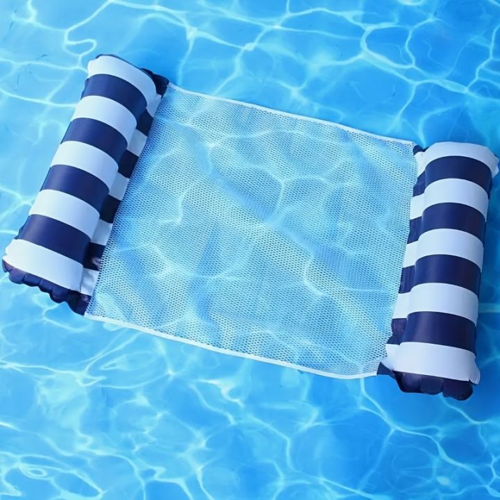 1/2pcs%20Striped%20Pool%20Floats,Inflatable%20Swimming%20Floats%20for%20Pool%20Party&Beach,Foldable%20Lounge%20Floats,Summer%20Water%20Fun%20PVC%20Floaties%20-%20Image%203