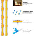 DC24V Zigbee 3.0 COB LED Strip 2M-10M One Roll Flexible Tape Ribbon Lighting 3000K 6000K App Smart for Tuya Smartthings 2MQTT. 