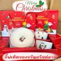Includes Christmas Gift Set, New Year's Gift, Christmas New Year Gift, Ceramic Cup and Plate Set, Ceramic Mug with Christmas Pattern and Gift Box.. 