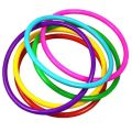 10pcs Plastic Toss Rings Target Jumping Children Outdoor Games for Party Jump Beach Toy Sports Sensory Integration Fun Toys Kids.