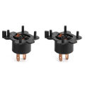 Pair Tail Lamp Bulb Holder Headlight Adapter H7 Sockets G14H51 Fit for Mazda RX‑8/MX‑5/CX‑7. 