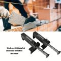 2pcs Brick Laying Wire Puller, Mud Hydraulic Wire Puller, Building Wire Rack, Mud Tile Worker Wire Fixer, Small Wire Puller. 