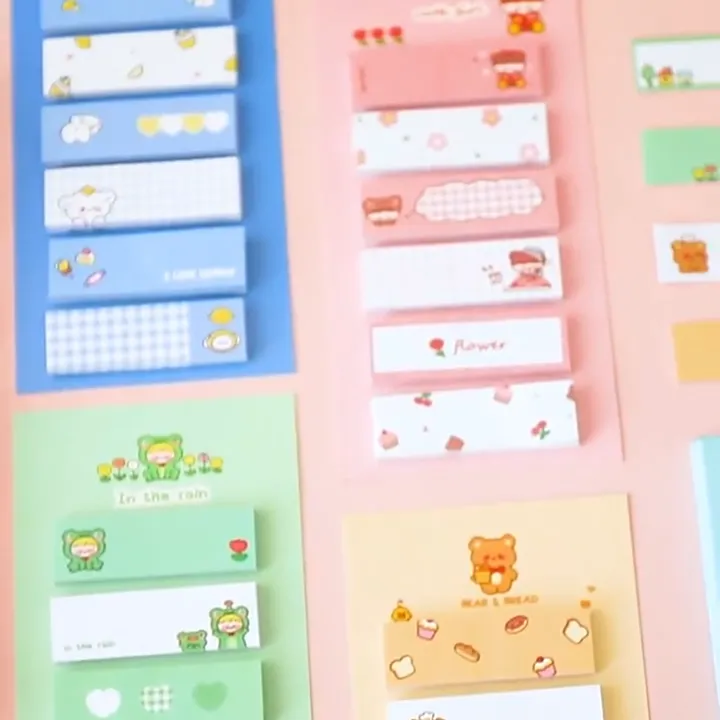 Lytwtw's Cute Kawaii Animals Girls Sticky Note Notepad Memo Pad Office ...