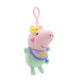 16-19CM Genuine Peppa Pig Bundle pocket 8 Friends Daddy Mammy Peppa George Plush Bahs Stuffed Dolls Pajamas Peppa Kids . 