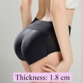 Shapewear Hip Enhancer Panties Women Mid Waist Butt Pad Underwear 1.8cm Padded Body Shaper Butt Lifter Panites.