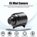 New X5 Mini Camera 1080P Night Vision Lightweight Portable Premium Cams Motion Detection Camera.