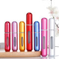1PC 5/8ml Travel Portable Mini Perfume Spray Bottle Scent Pump Perfume Atomizer Refillable Bottling Atomizer Aluminum.
