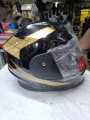 Shinny Yellow GR2 Full Face Helmet with Different Graphics and different colours available. 