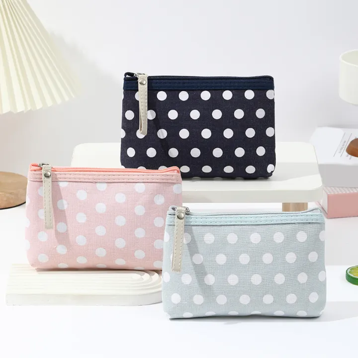 Small%20Fresh%20Canvas%20Dot%20Makeup%20Bag%20Simple%20and%20Portable%20Skincare%20Storage%20Bag%20Korean%20Version%20Student%20Pencil%20Case%20Wallet%20-%20Image%204