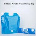 5/10L Camping Water Bag Portable Folding Water Bucket Large Water Container Outdoor Travel Collapsible Pouch Can Camping Supplie. 