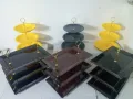 Three Tier Serving Platter in Melamine | 3-Tier Melamine Cupcake Stand | Dessert Stand, Cupcake Stand, Tea Party, Serving Platter for Wedding Birthday Party. 