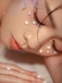 1 Box Eyes Face Makeup Patch Butterfly Diamond Facial Decoration Pearl Adhesive Rhinestone Glitter Sequin DIY Nail Art Decor. 