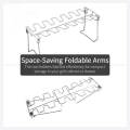 1Pc Folding Stainless Steel Chicken Leg Wing Rack Chicken Leg Grill BBQ Chicken Wing Rack Vertical Grill for Smoker Grill Oven. 