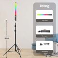 50cm 20" RGB Handheld LED Video Light Wand Stick Photography Light With Built-in Rechargable Battery 79" Tripod Remote Control. 