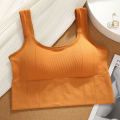 Breathable Sports Bra Anti Sweat Fitness Top Women Seamless Yoga Bra Shockproof Crop Top Push Up Sport Bra Gym Workout Top. 