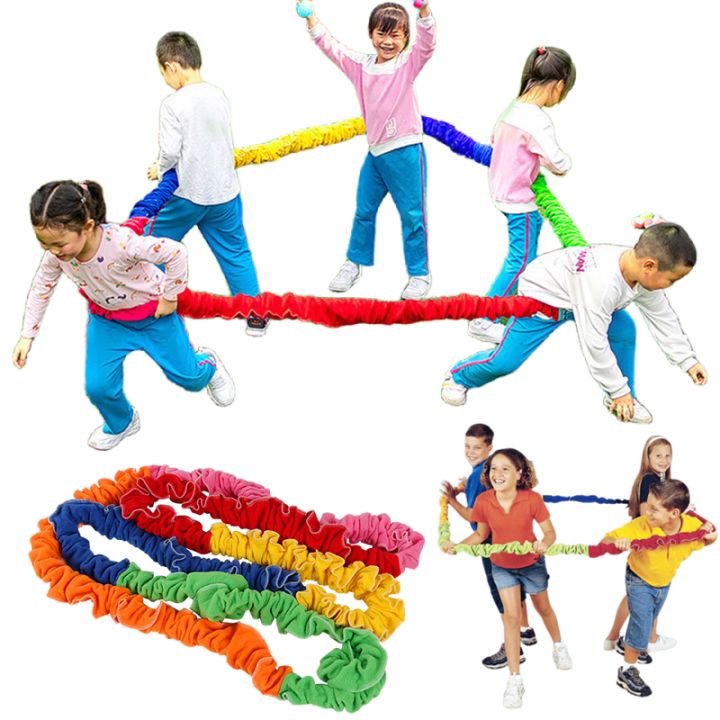 Kindergarten%20Outdoor%20Team%20Cooperation%20Sport%20Toys%20Training%20Equipment%20Elasticity%20Rope%20Loop%20Southeast%20Northwest%20Running%20Kids%20Game%20-%20Image%203
