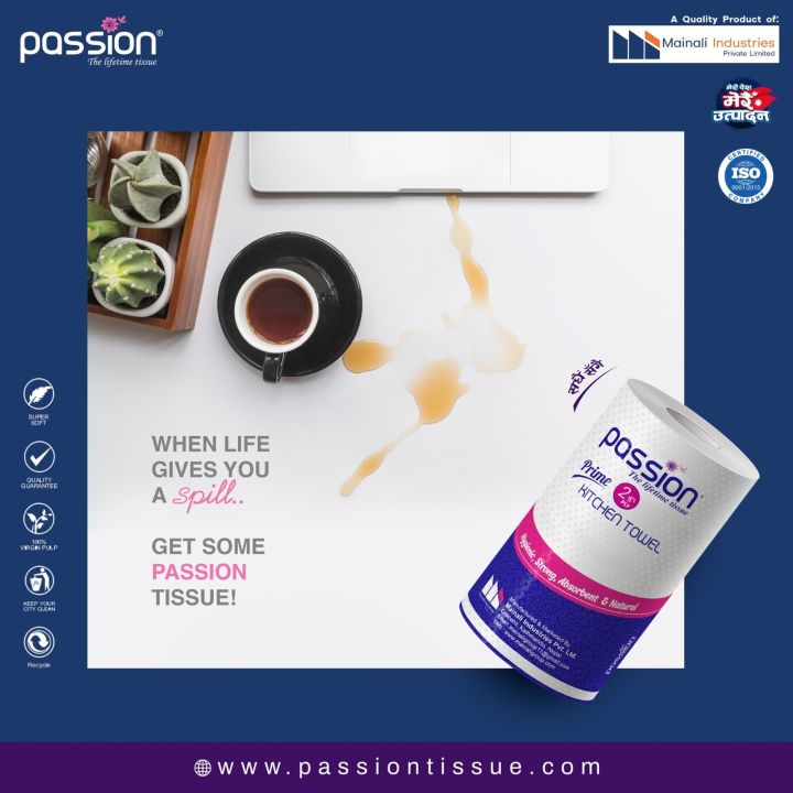 Passion%20Prime%202%20Ply%20Kitchen%20Towel%20Roll%20100%20Sheets%20-%201%20Roll%20Pack%20-%20Image%205