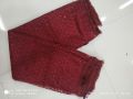 Best Quality Net Sequence Working Maroon Color Orna For Woman's 1 Pics..