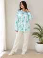 Ladies Fashionable Checkered Flannel Shirt. 