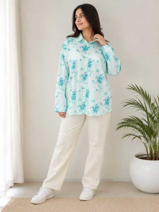Ladies%20Fashionable%20Checkered%20Flannel%20Shirt%20-%20Image%203