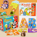 Infant Cognitive Puzzles, Large Letters, Numbers, Early Education Training, Logical Thinking Development, Educational Toys. 