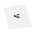 Customize A4 size uncuttable glossy stickers sheet /paper. 
