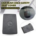Car Rear Seat Child Safety Seat Fixing Belt ISOFix Cover Fit For BMW 3 Series F30 F31 F20 F21 F22 F80 M3 F34 X1 E84 E90 E87. 