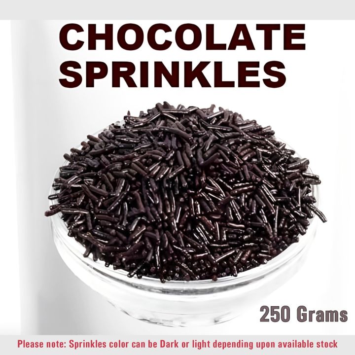 Chocolate Sprinkles 250g For Decorating Cakes Cookies Ice Cream