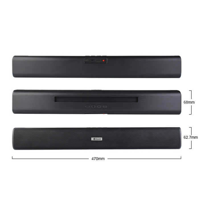 KISONLI%20LED-803%20WIRELESS%20BT%2016W%20PORTABLE%20SOUNDBAR%20SPEAKERS%20Kisonli%20LED-803%20Wireless%20Bluetooth%2016W%20Portable%20Soundbar%20Speaker%20with%20Powerful%20Stereo%20Sound,%20USB%20Playback,%20AUX%20Input%20and%20LED%20Indicator%20Light%20-%20Image%206