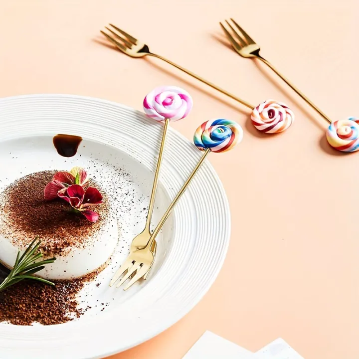 4PCS%20Stainless%20Steel%20Creative%20Candy%20Donut%20Dessert%20Fork%20Coffee%20Spoon%20Stirring%20Spoon%20Cartoon%20Creative%20Fork%20-%20Image%203