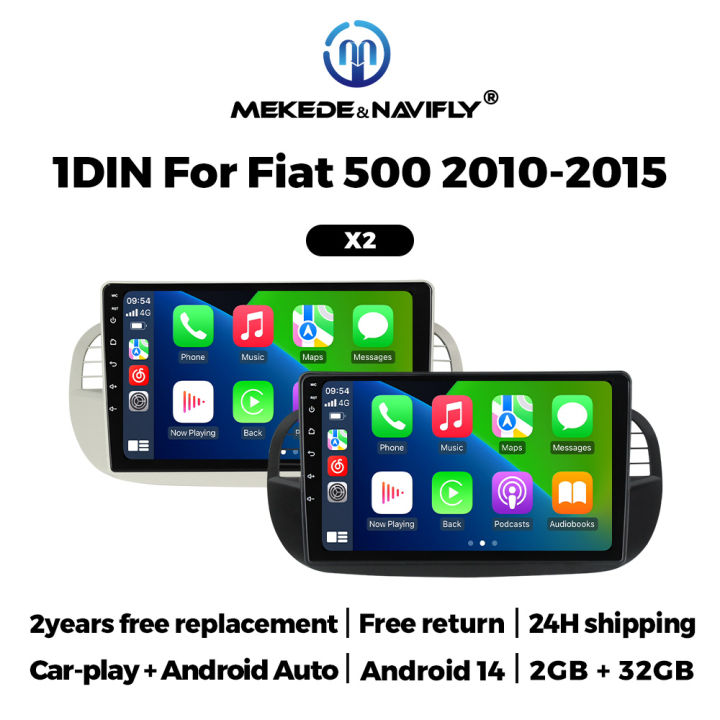 MEKEDE%209''%20Wireless%20CarPlay%20Android%20Auto%20Intelligent%20Car%20System%20For%20Fiat%20500%20Abarth%202007-2015%20WIFI%20Car%20Radio%20Multimedia%20Player%20-%20Image%202