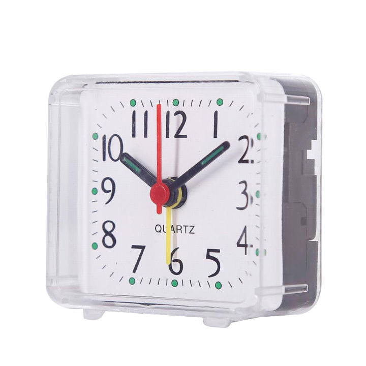 Digital Alarm Clock Bedside Small Alarm Clock Quartz Battery Operated
