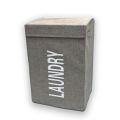 Premium Foldable Laundry Storage Box with Handles. 