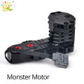 HUIQIBAO MOC Technical Power Function Train M L XL Motor IR Building Blocks High Tech Parts Bricks DIY Car Truck Construction. 