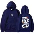 BURNOUT.PK NEW TRENDY PREMIUM QUALITY WINTER COLLECTION IF ITS TO LOUD FRONT BACK PRINTING BEIGE HOODIES FOR MENS. 
