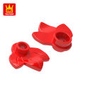Wange 438Pcs/lot 32607 3 Leafs Plant Leaf 1x1 Round Building Block Moc Color Accessories Compatible with Brick DIY Children Toys. 