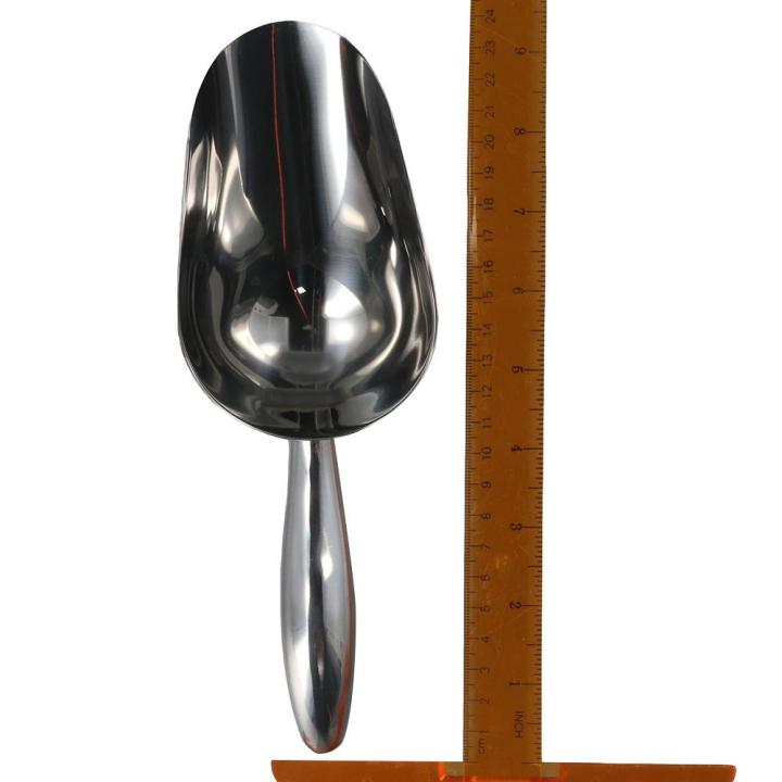 Dishwasher%20Safe%20Bar%20Stainless%20Steel%20Metal%20Ice%20Scoop%20Silver%208.3%20Inch%20Thickening%20Ice%20Shovel%20Household%20Food%20Spatula%20Bar%20-%20Image%204