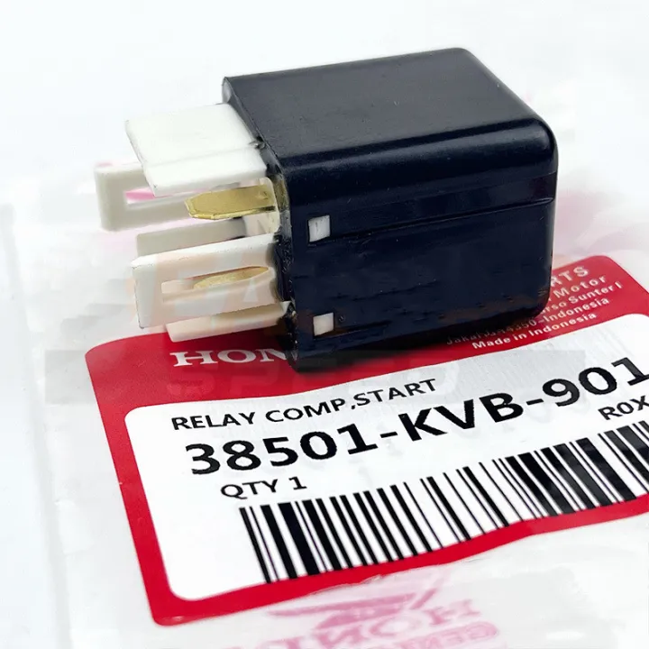 Starter%20relay%20click/SCOOPY-I/ZOOMER-X%20relay%20start%204%20pin%20#38501-kvb-901%20#%20genuine%20-%20Image%202