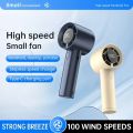 New USB Rechargeable Mini Fan, Silent, Suitable for Students in Class, Electric Fan, Small Fan, Handheld Fan, Tabletop. 