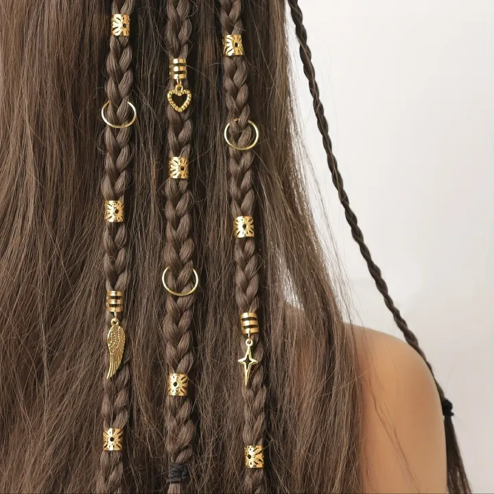 45pcs%20Alloy%20Braid%20Hair%20Ring%20Dreadlock%20Hair%20Ring%20-%20Hippie%20Style%20Hair%20Accessories%20Loc%20Hair%20Jewelry%20for%20Braids%20for%20Girls%20and%20Women%20-%20Image%202